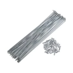 Unique Bargains J Bend Bicycle Steel Cycle Spokes With Nipples 200mm 7.87" Silver Tone 36 Pcs -Futuro Brand GUEST c698788f b7be 460c b81c 201733fe913a