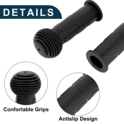 Unique Bargains Child Bike Handlebar Grips Covers 4.33" Black 1 Pair -Futuro Brand GUEST c6e5e4c5 d7b2 45bc 98a9 a90d6819fd6e