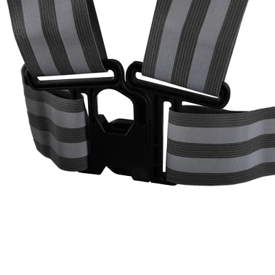 Unique Bargains Polyester High Visibility Safety Walking Cycling At Night Reflective Vest 1 Pc 4 Unique Bargains Polyester High Visibility Safety Walking Cycling At Night Reflective Vest 1 Pc - Image 4