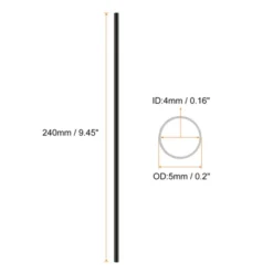 Unique Bargains Universal Dirt Bicycle Wheel Spoke Skins Covers For 8"-21" Rims 72 Pcs