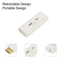 Unique Bargains Portable Retractable Double-sided Head Design Brass Wire Bristle With Clip Golf Club Brushes 4 Pcs White -Futuro Brand GUEST c910de0b cc29 45c2 a71b 19348cfca88e 1