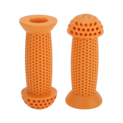 Unique Bargains Child Bike Handlebar Grips Covers 3.94" Orange 1 Pair 6 Unique Bargains Child Bike Handlebar Grips Covers 3.94" Orange 1 Pair - Image 6