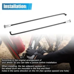 Unique Bargains 14G J Bend Bicycle Steel Spokes 36Pcs -Futuro Brand GUEST c93b3c3c 4e5d 464f 9887 e8918e55eca0