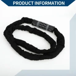 Unique Bargains Security Chain Combination Padlock Resettable 5 Digit Bike Lock Black Gray 59.06" -Futuro Brand GUEST ca5bc76a a1b9 4b47 9789 0326cec7bca7