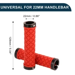 Unique Bargains Bike Handlebar Grips Covers 5.04" Red 1 Set -Futuro Brand GUEST ca7a1650 7438 4442 a38d 1ea4d532626e