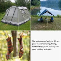 Unique Bargains Tent Ropes Nylon Reflective Guyline Cord With Aluminum Cord Adjusters For Camping Hiking 9 Unique Bargains Tent Ropes Nylon Reflective Guyline Cord With Aluminum Cord Adjusters For Camping Hiking -Futuro Brand GUEST ca8c88d0 9950 4d0c a886 8425d7cf5455