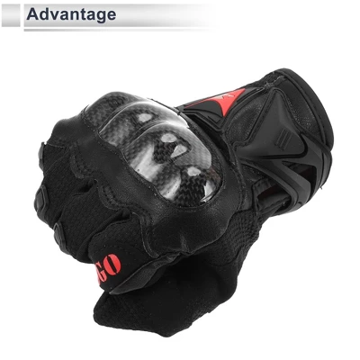 Unique Bargains Motorcycle Gloves Spring Summer Breathable Smartphone Touch 1 Pair 4 Unique Bargains Motorcycle Gloves Spring Summer Breathable Smartphone Touch 1 Pair - Image 4
