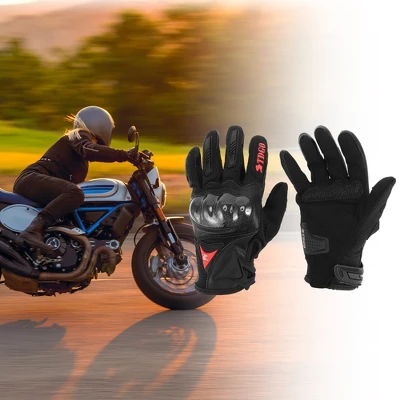 Unique Bargains Motorcycle Gloves Spring Summer Breathable Smartphone Touch 1 Pair 1 Unique Bargains Motorcycle Gloves Spring Summer Breathable Smartphone Touch 1 Pair