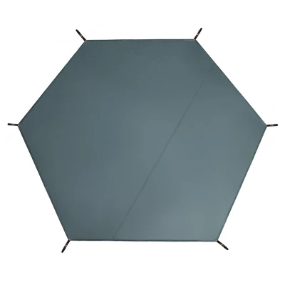 Unique Bargains Waterproof Tent Tarp Gray 1 Pc 8 Unique Bargains Waterproof Tent Tarp Gray 1 Pc - Image 8