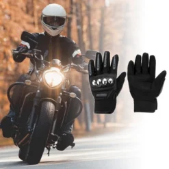 Unique Bargains Motorcycle Cycling Gloves 1 Pair