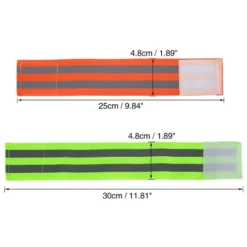 Unique Bargains Reflective Bands Orange Green 8 Pcs -Futuro Brand GUEST cd937ad0 9009 49cb a864 fdd8586912f9 1