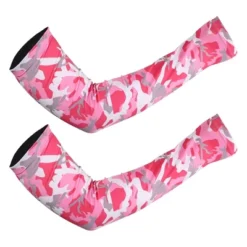 Unique Bargains Basketball Sports Camouflage Cooling Arm Elbow Compression Sleeve Pink Gray White 1 Pair -Futuro Brand GUEST cddc145a 4233 43a6 96e1 a6f8962f527e