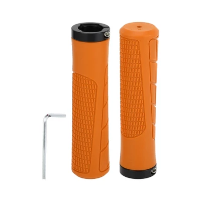 Unique Bargains Bike Handlebar Grips Covers 5.31" Orange 1 Pair 6 Unique Bargains Bike Handlebar Grips Covers 5.31" Orange 1 Pair - Image 6