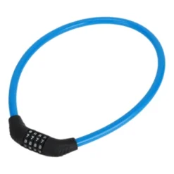 Unique Bargains Bicycle Lock Security Lock Resettable 4 Digit Combination Chain Bike Lock Blue -Futuro Brand GUEST cf4c5e51 1bc2 48ef 8c17 1b3dc40a5d35