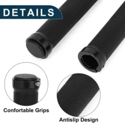 Unique Bargains Bike Handlebar Grips Covers 5.12" Black 1 Set -Futuro Brand GUEST cf77c819 4d1c 4a2f b706 9f628e89b77e