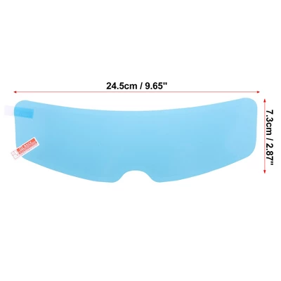 Unique Bargains Motorcycle Helmet Rain Film Anti Rain Shield Lens Stickers 9.65"x2.87" 2 Unique Bargains Motorcycle Helmet Rain Film Anti Rain Shield Lens Stickers 9.65"x2.87" - Image 2