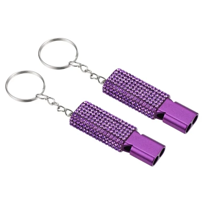 Unique Bargains Outdoor Camping Hiking Fishing Rescue Signaling Alloy Keychain Whistles 2 Pcs 11 Unique Bargains Outdoor Camping Hiking Fishing Rescue Signaling Alloy Keychain Whistles 2 Pcs - Image 11