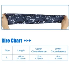 Unique Bargains Basketball Sports Camouflage Cooling Arm Elbow Compression Sleeve Dark Gray 1 Pair 8 Unique Bargains Basketball Sports Camouflage Cooling Arm Elbow Compression Sleeve Dark Gray 1 Pair -Futuro Brand GUEST d0e4d71a 466d 46c0 98bf 59b4d14083ba