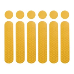 Unique Bargains Bicycle Motorcycle Helmet Adhesive Reflective Safety Stickers Set Of 6 Pcs -Futuro Brand GUEST d17268d5 2443 4454 aae1 0b15e76c2f76