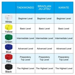 Unique Bargains Coach Teaching Practice Martial Arts Taekwondo Belts 2 Pcs -Futuro Brand GUEST d1a2744e 195f 4f75 89e0 95cac57e9782