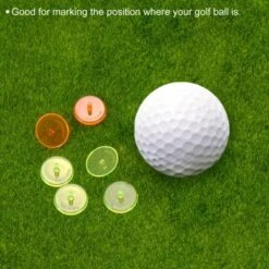 Unique Bargains ABS Plastic Round Transparent Flat Position Golf Ball Markers 50 Pcs -Futuro Brand GUEST d2c324ce 1666 4bcc 8421 d91016f4accf