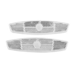 Unique Bargains Plastic Mount Clip-on Reflective Warning Reflector For Bike Bicycle 4.21"x1.06"x0.51" 2 Pcs -Futuro Brand GUEST d2de43e7 175d 4eac ad50 385d6b0b9e44