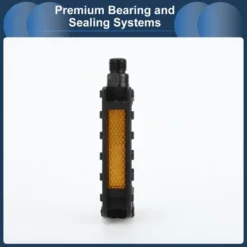 Unique Bargains Cycling Bike Pedal 9/16" Spindle Plastic Bicycle Flat Pedals For Road Mountain BMX MTB Bike Black -Futuro Brand GUEST d333f4cf 1094 4e9b b9d2 39bf80e9fc3a