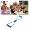 Unique Bargains Durable 8-Shaped Yoga Stretch Band 1 Pc