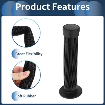 Unique Bargains Bike Handlebar Grips Covers 5.9" Black 1 Pair 3 Unique Bargains Bike Handlebar Grips Covers 5.9" Black 1 Pair - Image 3