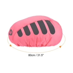 Unique Bargains Waterproof Breathable Reflective Cycling Bicycle Helmet Cover
