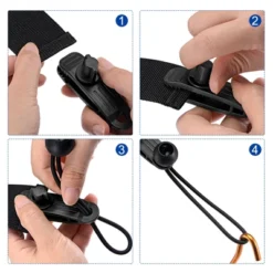 Unique Bargains Ball Elastic Cords With Tarp Clamps Kit 6 Inch Lock Grip Rope Screw Clips For Camping Tent Canopy Awning Black 10in1 Set -Futuro Brand GUEST d4d00a29 6d2e 4e48 a5f5 f9860fed2687