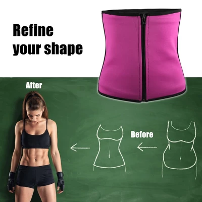 Unique Bargains Neoprene During Exercising Workout Waist Sweat Band Tummy Tuck Belt 1 Pc 5 Unique Bargains Neoprene During Exercising Workout Waist Sweat Band Tummy Tuck Belt 1 Pc - Image 5
