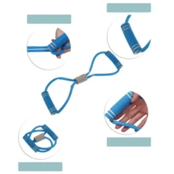 Unique Bargains 8-Shaped Resistance Band Expander Elastic Muscle Training -Futuro Brand GUEST d566e8cd 4ce9 429e 81f1 d4af472b6e87