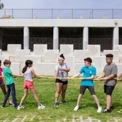 Unique Bargains Natural Twisted Cotton Craft Railings Home Decor Tug Of War 3-Strand Rope 1 Pc -Futuro Brand GUEST d6898573 dcfd 43f3 aca1 d6e76ee94d2d