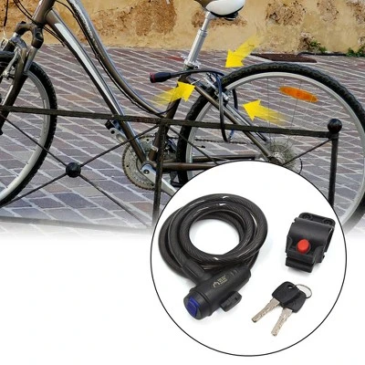 Unique Bargains Universal Bike Scooter Anti Thief Disc Safety Security Cable Wire Lock W/2 Keys 3 Unique Bargains Universal Bike Scooter Anti Thief Disc Safety Security Cable Wire Lock W/2 Keys - Image 3