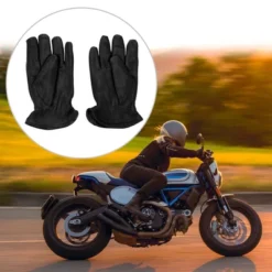 Unique Bargains Motorcycle Full Finger Gloves Outdoor 1 Pair