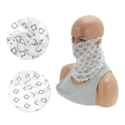 Unique Bargains Texture Pattern Earloop Neck Gaiter 1 Pc -Futuro Brand GUEST d7ba2a0c 6381 470b bcbb 892f718736ec