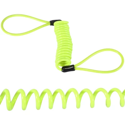 Unique Bargains Universal Mountain Bike Motorcycle Anti-theft Disc Brake Lock Red With Yellow Rope Set 2.2" X 1.8" X 1.0" 4 Unique Bargains Universal Mountain Bike Motorcycle Anti-theft Disc Brake Lock Red With Yellow Rope Set 2.2" X 1.8" X 1.0" - Image 4