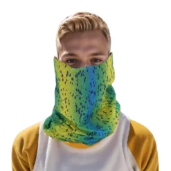 Unique Bargains Sunscreen Stripes Pattern Face Scarf Mask Blue Yellow 1 Pc -Futuro Brand GUEST d96bbd59 97cd 4629 930c 34371a5ad23e