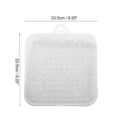 Unique Bargains Shower Foot Clean Massager Scrubber Foot Massager Scrubber With Suction Cups 9.25"x9.25" -Futuro Brand GUEST d9dd848f 117f 45b5 8b3d bfbe9852358c