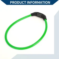 Unique Bargains Bicycle Lock Security Lock Resettable 4 Digit Combination Chain Bike Lock Green -Futuro Brand GUEST da1114f3 4613 41fe 9805 f0ed0a1342c4