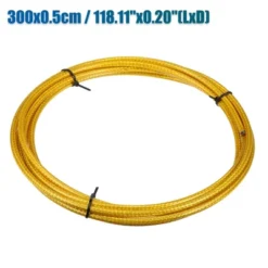 Unique Bargains Bicycle Brake Shifter Cable Brake Line Tube Cycling Accessories Gold Tone -Futuro Brand GUEST db856b44 8c73 43f4 b921 ba6f493301b5