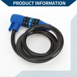 Unique Bargains Extended Bicycle Padlock Cable Lock Resettable 5 Digit Bike Lock Blue Black -Futuro Brand GUEST dbd585fe 7e29 4aba a5bd 551c87ac57d5