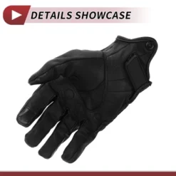 Unique Bargains Motorcycle Ull Finger Gloves Black 1 Pair -Futuro Brand GUEST dbed58e1 db64 4c22 bc73 197f42af52e9