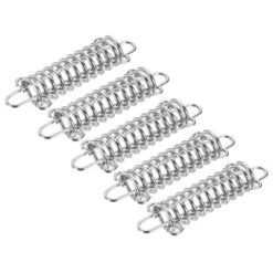 Unique Bargains Tent Spring Buckle Heavy Type Stainless Steel Rope Tensioner Silver 4.7"x1.5" -Futuro Brand GUEST dc6fb5e1 8f41 412c b527 9c5dfcc81b39