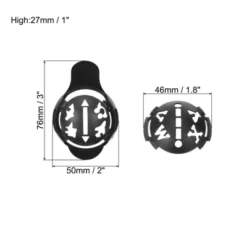 Unique Bargains Durable Waterproof Easy To Use Golf Ball Markers For Golfer 1 Set