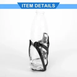 Unique Bargains Universal Bicycle Bottle Cage Bike Bottle Holder Black 1 Set -Futuro Brand GUEST df459fc3 27a9 45e7 8576 44b151b16945