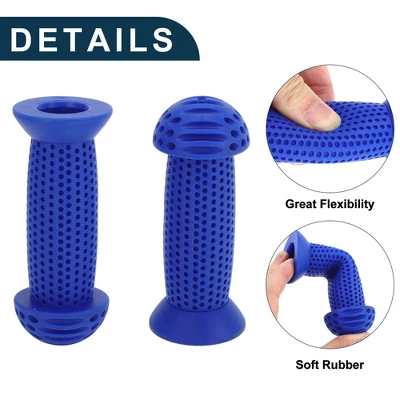 Unique Bargains Child Bike Handlebar Grips Covers 3.94" Blue 1 Pair 2 Unique Bargains Child Bike Handlebar Grips Covers 3.94" Blue 1 Pair - Image 2