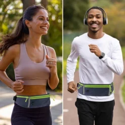 Unique Bargains Waist Pack Bag With Water Bottle Holder Deep Gray 1 Pc -Futuro Brand GUEST e09f5d8f 0c61 4f68 873e 3e4247b11417