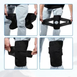 Unique Bargains Knee Brace Compression Sleeve With Side Stabilizers Breathable Adjustable For Unisex 1 Pcs -Futuro Brand GUEST e1b9aec0 8ece 447c a8bf 63a51125127f